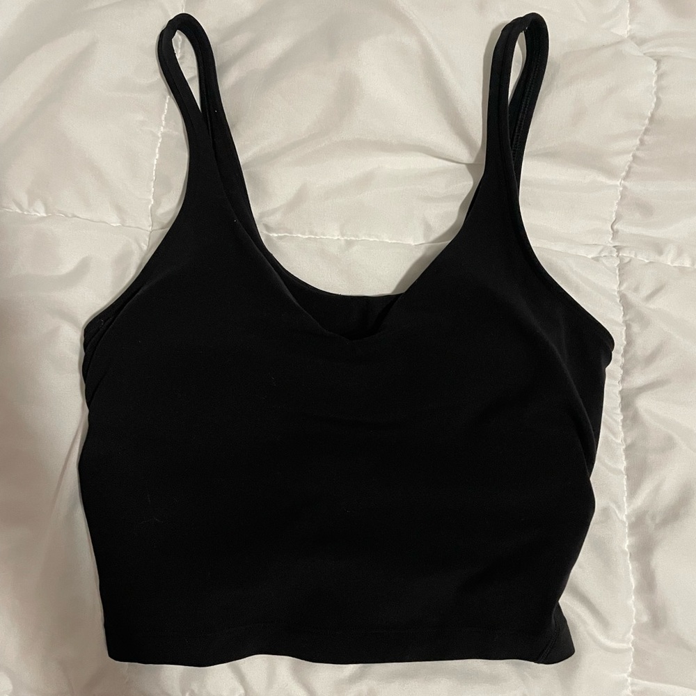 Black lululemon align tank